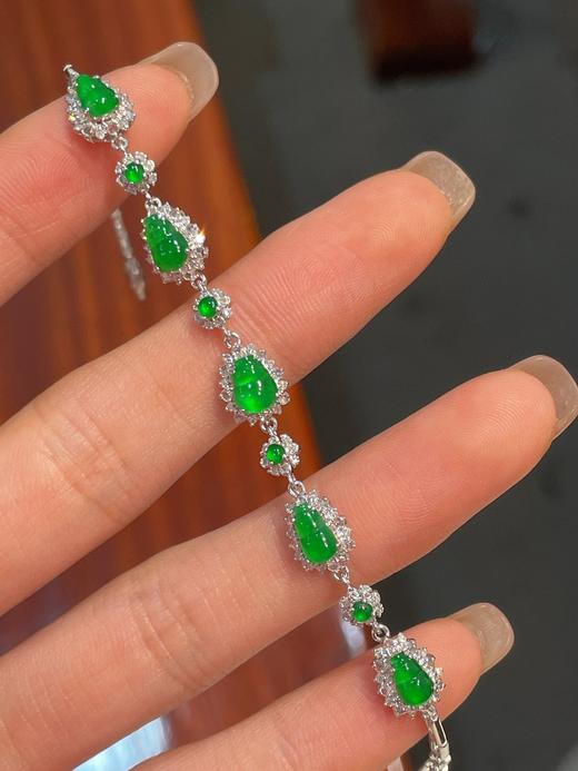 葫芦翡翠手链 商品图1