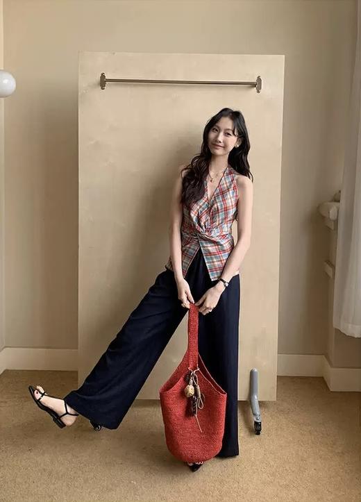 【GZ】无忧购“五一穿搭”一整套夏日绝美复古小衫+原色牛仔裤套装3730(截单后7天发货) 商品图3