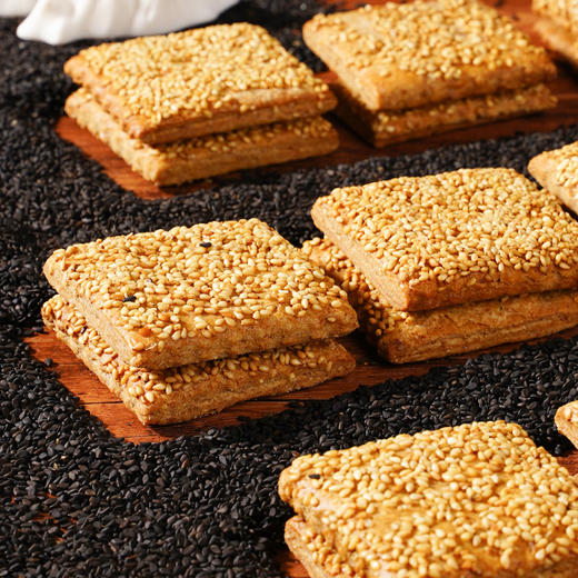 【酥脆飘香❗️荞麦椒盐缸炉烧饼】舌尖上的美味，甄选品质原料制作，满口谷物香，一口一个根本停不下来，酥河北特产千层酥咸味糕点，老年人下午茶零食L 商品图3