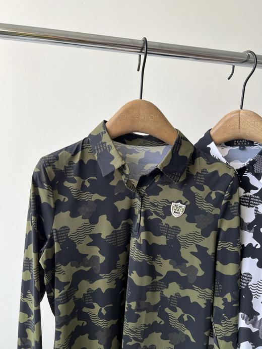 25春款PG原单女款打底衫，韩国🇰🇷客供面料，有弹力，超舒服，洋气的印花设计，使整件衣服不再单调，特别显肤色的两个颜色！胸前LOG O设计，后背贴布印花，推荐必入款！ 商品图1