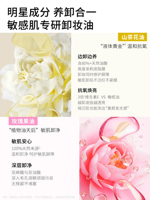 【会员日】肤见次抛卸妆洁颜油 便捷眼唇卸妆，粉绿油任选，敏感肌可用 商品图4