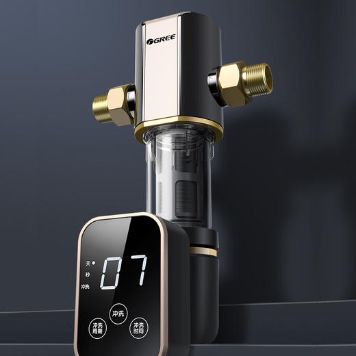 【预售】格力·前置过滤器  WTE-QZBW14S 黑+香槟金 商品图2