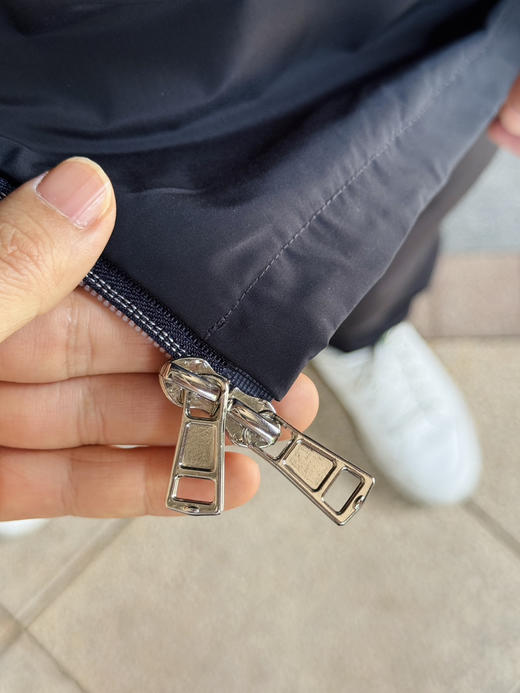 25春秋-轻盈尼龙双头拉链立体翻领夹克男薄外套【包邮+三天无理由退huan 商品图6