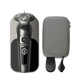 PHILIPS飞利浦蜂巢奢享9系 SkinIQ肌能感应电动剃须刀（SP9879）