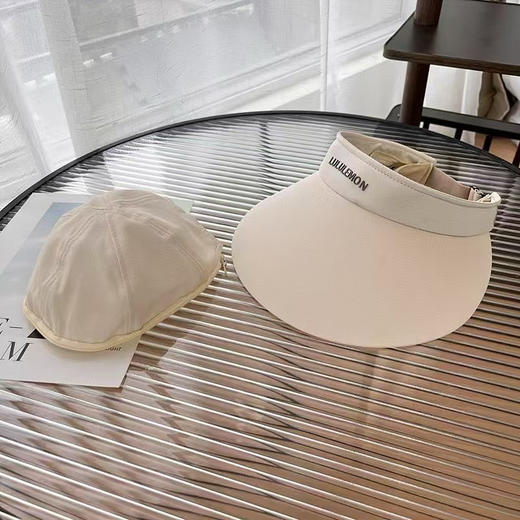 原单正品 lululemon 可拆卸运动防晒帽小姐姐户外活动必备单品～
颜色：黑色灰色米白卡其 商品图7