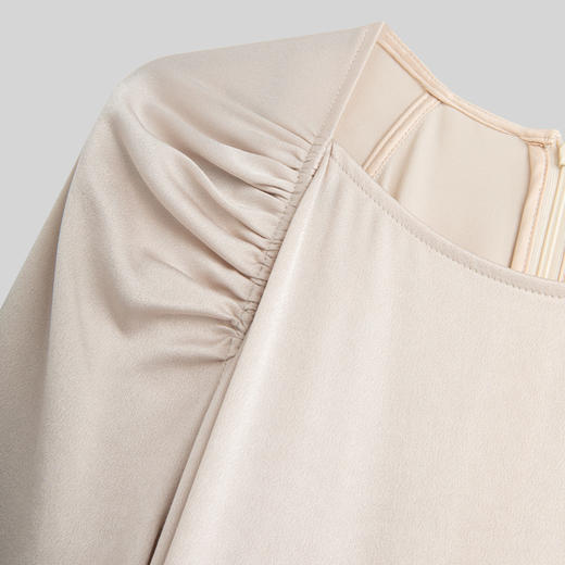 ROMI STUDIO【高定私服】法式高级感中长款轻奢连衣裙D2630 商品图3