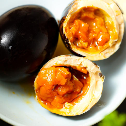 热卖！香流油！乾红食品黑金烤鸭蛋/四重好蛋 试吃装/礼盒装 黑色健康 富得流油 节日送礼咸鸭蛋 商品图8