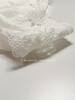 生活闪闪发光 | 五彩斑斓的白tee 定织蕾丝花边 天然亚麻棉针织 米白色 商品缩略图6