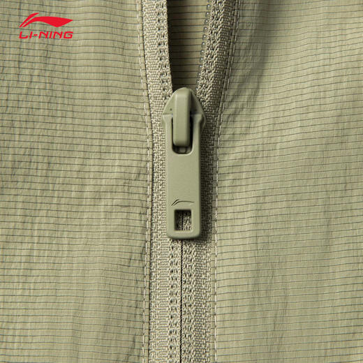 李宁运动潮流系列男子冰感舒适防晒宽松运动风衣AFDV827 商品图13