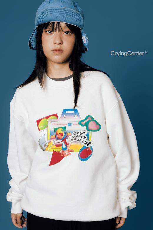 CryingCenter  社畜鹦鹉的ID卡加绒卫衣 哭喊中心 商品图3