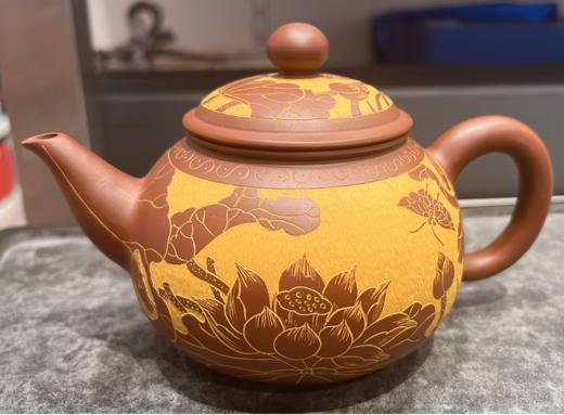 玄雕窑-年年有余壶 商品图1