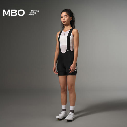 MBO女子背带骑行裤短裤 T523性能美学背带骑行三分裤（经销商专拍链接，非经销商拍单不发货) 商品图8