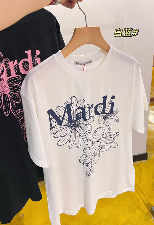 𝐦𝐚𝐫𝐝𝐢新款情侣𝐭𝐞𝐞 商品图12