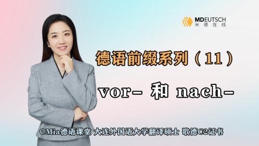 【德语前缀系列】可分动词前缀 vor- 和 nach- 商品图0