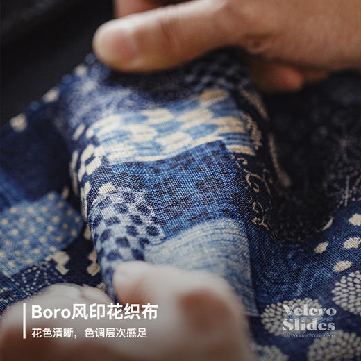 马登复古软木拖鞋子男士2025夏季新款外穿魔术贴休闲小众一字凉拖 商品图2