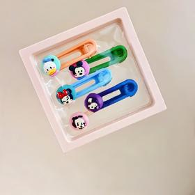 米奇卡通发卡五个装