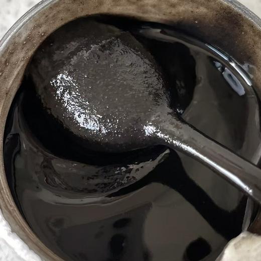【拌酱精选】纯黑芝麻酱 传统石磨研磨 配料只有黑芝麻 酱体细腻 醇香浓厚 营养高钙 小小芝麻酱 养生大能量 商品图0