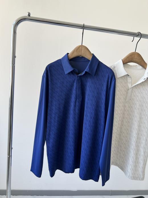 25春款，高尔夫🏌男款POLO衫，纯单货，韩国🇰🇷客供面料，有质感，印花拼接设计，面料有弹力，超舒服，数量不多！ 商品图0