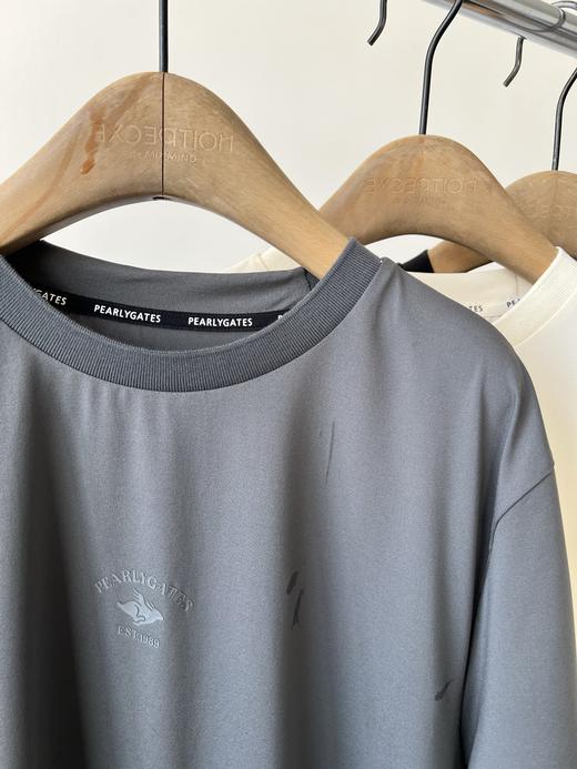 PG灰色7码男款T，纯纯的原单货，必须好好夸一下这款T，面料质感绝绝子，有垂度，有光泽感，而且透气有弹力，面料绝对的天花板，上档次又实用的一款，简约色基础款，打球运动，日常穿搭都很好穿！颜色也是很高级 商品图3