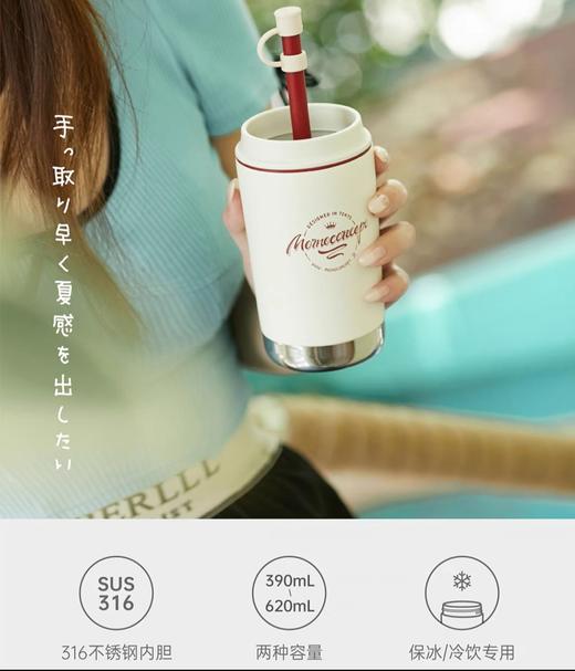 【虎牌】B7F MOMO咖啡饮品吸管杯 商品图3