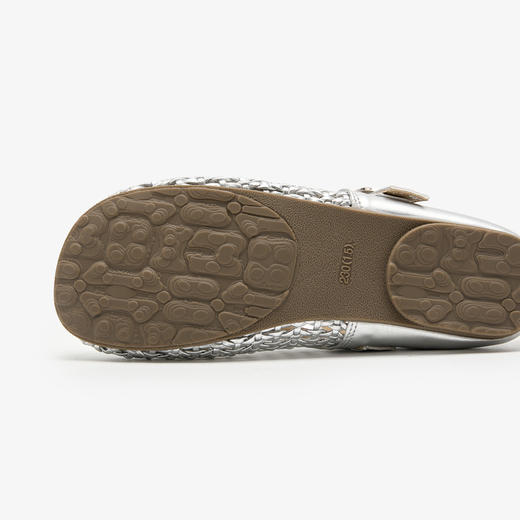 西遇镂空包头半拖鞋女新款夏季一脚蹬穆勒鞋网面外穿凉拖鞋D0156613 商品图5