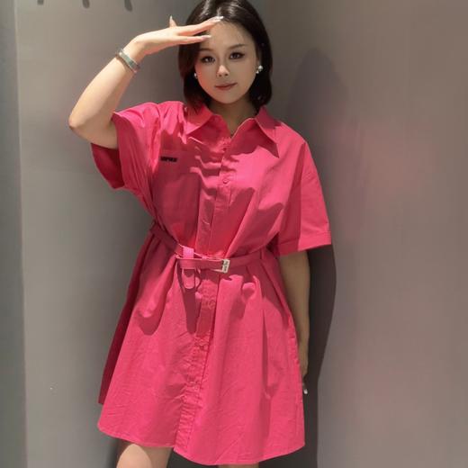 NC衬衫领短袖连衣裙50314（红）夏季252140060321 商品图0