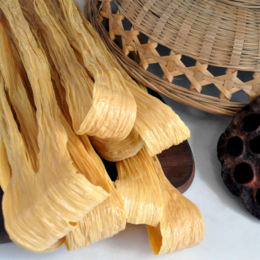 广东清远连州市粤众佳源黑黄豆混合腐竹礼盒 500g/盒 商品图2