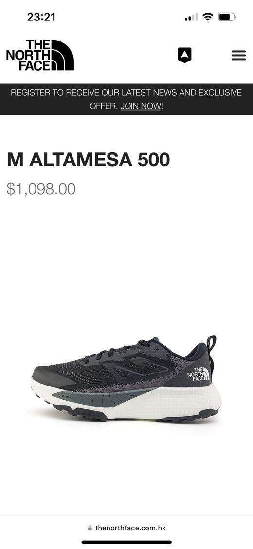 TNF Altamesa 500越野跑鞋 商品图1