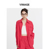 VIMAGE纬漫纪秋季新款宽松舒适百搭休闲外套V2009608 商品缩略图3