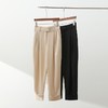 洛诗琳41627垂感直筒七分裤2025夏季小个子高腰通勤西装裤0059 商品缩略图4