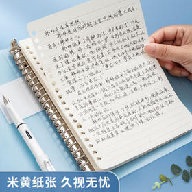 晨光（M&G）文具B5/100张活页本替芯26孔笔记本本子活页纸作业本横线内芯单本考试必备MPY9G26F