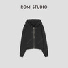 ROMI STUDIO“松弛随性”高支棉软糯加绒短款连帽卫衣 RW24WSG0988 商品缩略图0