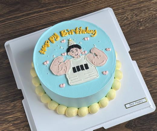 肌肉男手绘B款 商品图0