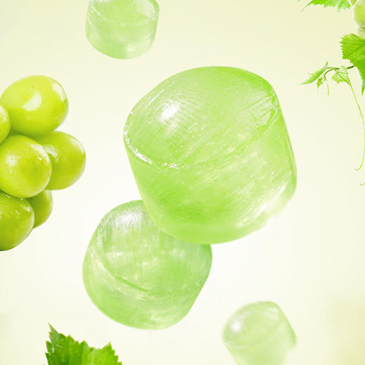 【19.9到手200包❗韩式青葡萄味糖】葡萄味糖水果糖，果味浓郁甜而不腻，青提硬糖办公开车宿舍休闲网红零食L 商品图1