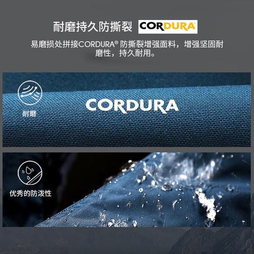 MONTANE 盟泰恩TERRA徒步裤男 防水防风轻量耐磨户外长裤 透气软壳裤登山 商品图3