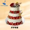 12+10+8英寸三层全年龄段动物奶油生日蛋糕（6选1） 商品缩略图5