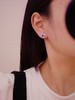1ct刻面蓝宝石耳钉 商品缩略图3