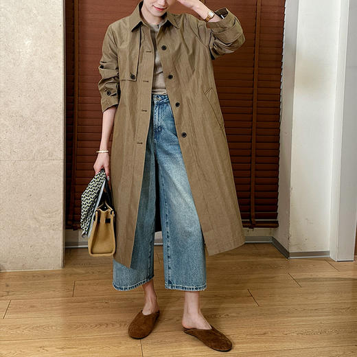 【现货】良木礼阔腿七分裤牛仔裤(253358) 商品图4