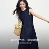 【专属特价】熙世界法式无袖背心连衣裙女夏季休闲度假风圆领宽松长裙 商品缩略图2