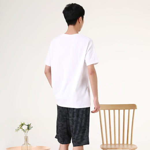 I'd爱帝男士亲肤透气纯棉短袖T恤衫 商品图3