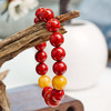 易祈吉祥晶体砂手串朱砂手串蜜蜡手链男女款属火系列饰品礼物 商品缩略图4