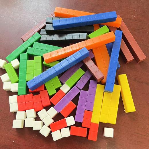 七色花 砝码数棒组QA20312-AR早教幼儿园教具数学益智玩具 商品图2
