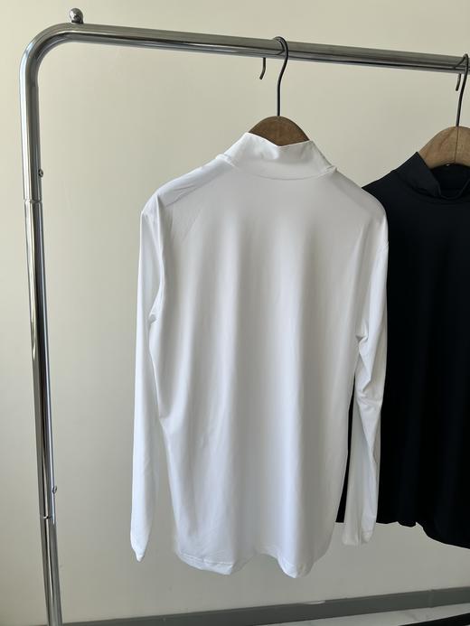 PI NG半高领男款高尔夫打底衫，纯原单货，韩国🇰🇷客供面料，四面弹，舒服透气性好，运动健身或者日常穿都超舒服，经典的半高领设计，百搭！ 商品图6