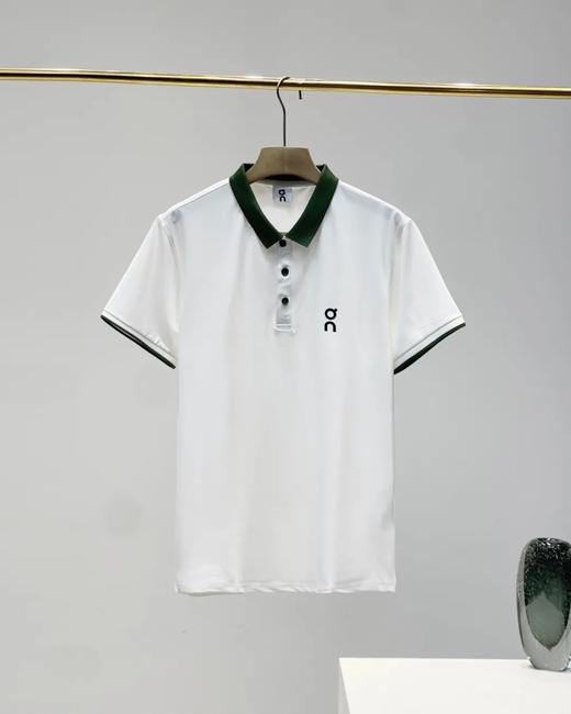 On昂跑男士撞色翻领冰丝Polo衫凉爽polo上衣运动休闲短袖t恤 商品图2