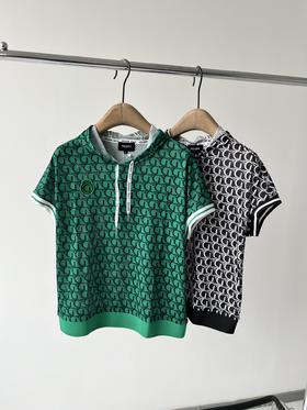 S码最后几件，高尔夫🏌‍♀原单镂空马甲半袖，超舒服的一款，面料有弹力，透气网眼，单穿或者搭配穿都好看！数量不多！