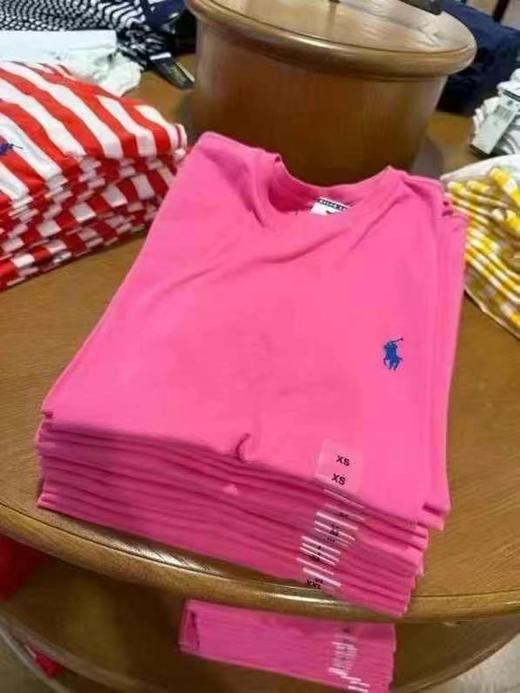 必备单品！RL拉夫劳伦Polo女士圆领短袖T恤 新色上 商品图13