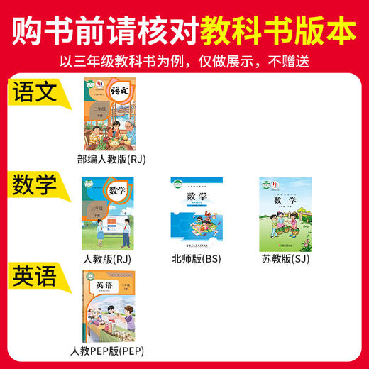 【安徽专版】2025春下册王朝霞期末试卷研究1-6年级小学期末真题冲刺卷语数英专项训练 商品图3