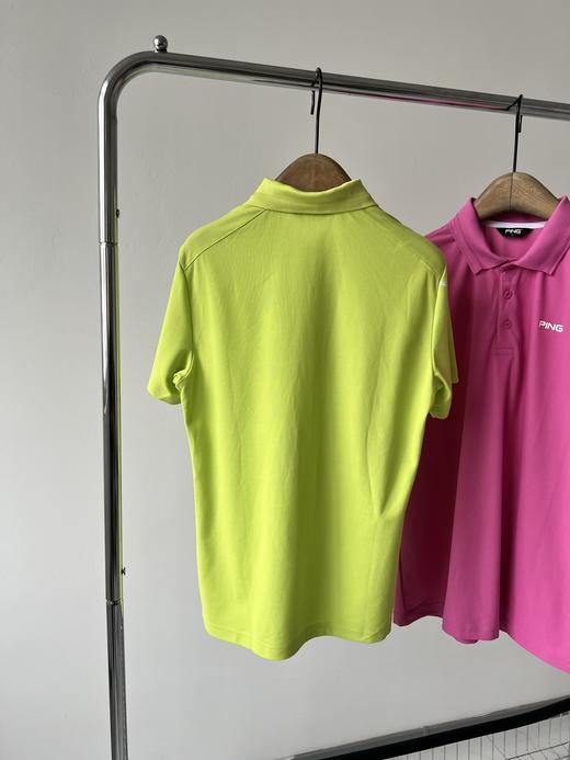 PIN G原单男款POLO衫，超级夏天的颜色，领子有设计感，韩国🇰🇷面料，超舒服，袖子印花，推荐款！ 商品图7