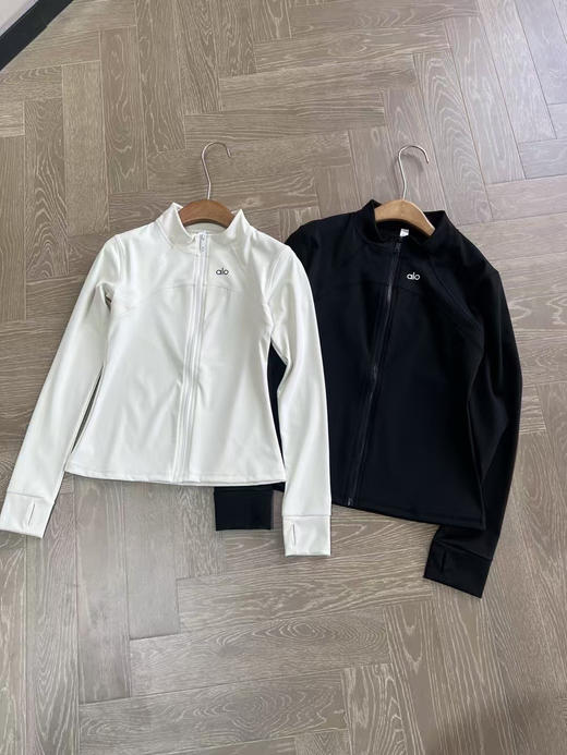 原单正品 alo25新款瑜伽外套Define立领夹克普拉提运动长袖健身服
黑白两色，尺码S-XL 商品图0