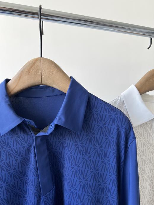 25春款，高尔夫🏌男款POLO衫，纯单货，韩国🇰🇷客供面料，有质感，印花拼接设计，面料有弹力，超舒服，数量不多！ 商品图3